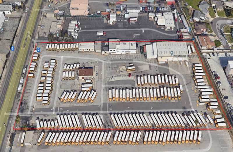 长滩港Gardena用于卡车/集装箱户外存储工业用地